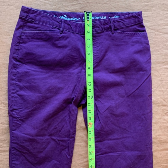 Eddie Bauer Purple Pants, Size 12 - Picture 4 of 7